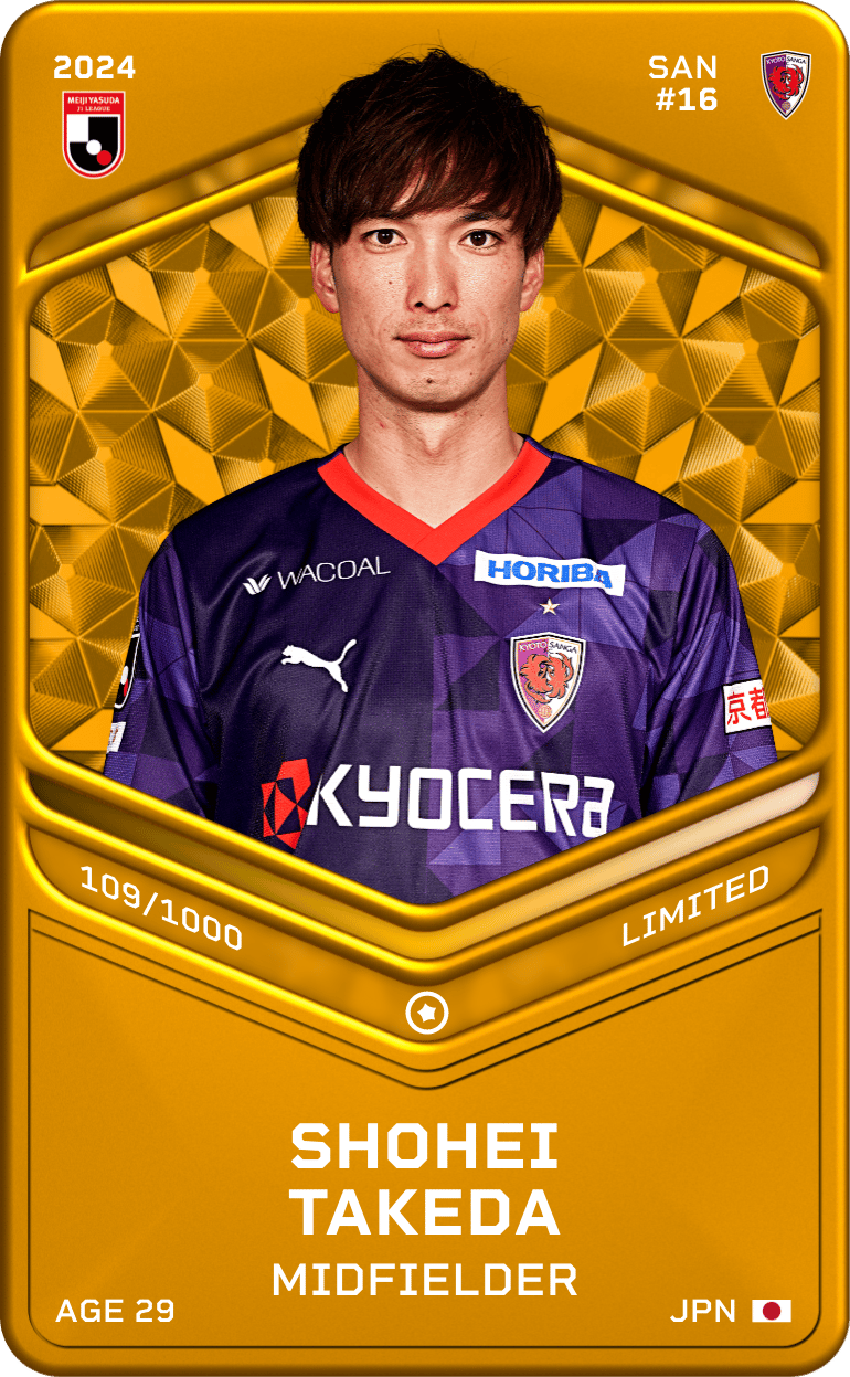 Shohei Takeda 2024-25 • Limited 109/1000