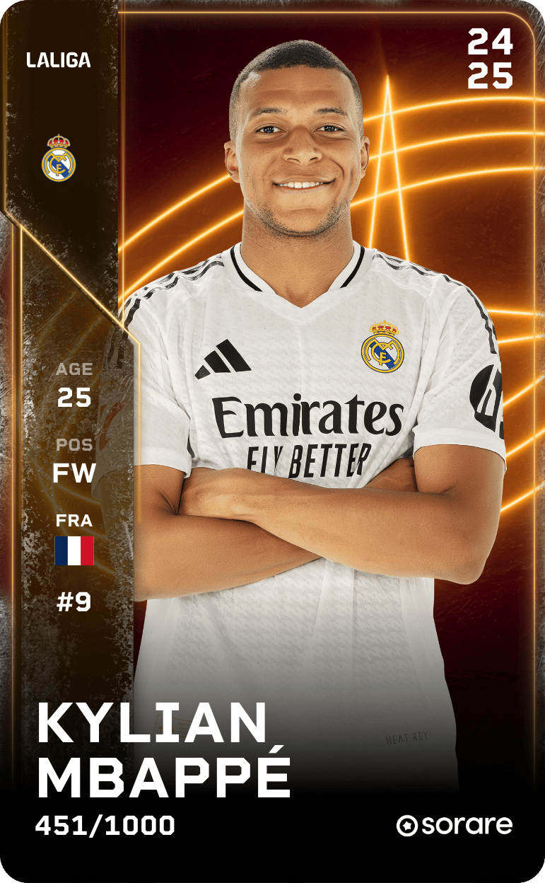 Kylian Mbappé 2024-25 • Limited 451/1000