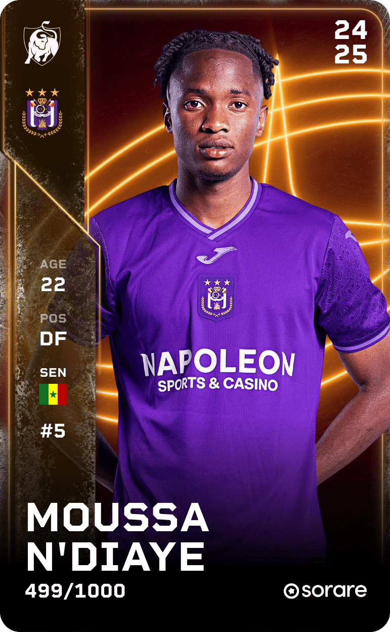Moussa N'Diaye 2024-25 • Limited 499/1000