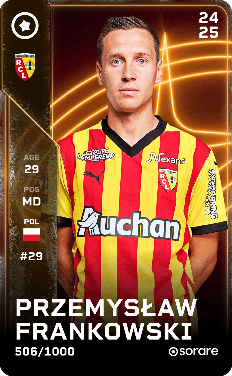 Przemysław Frankowski 2024-25 • Limited 506/1000