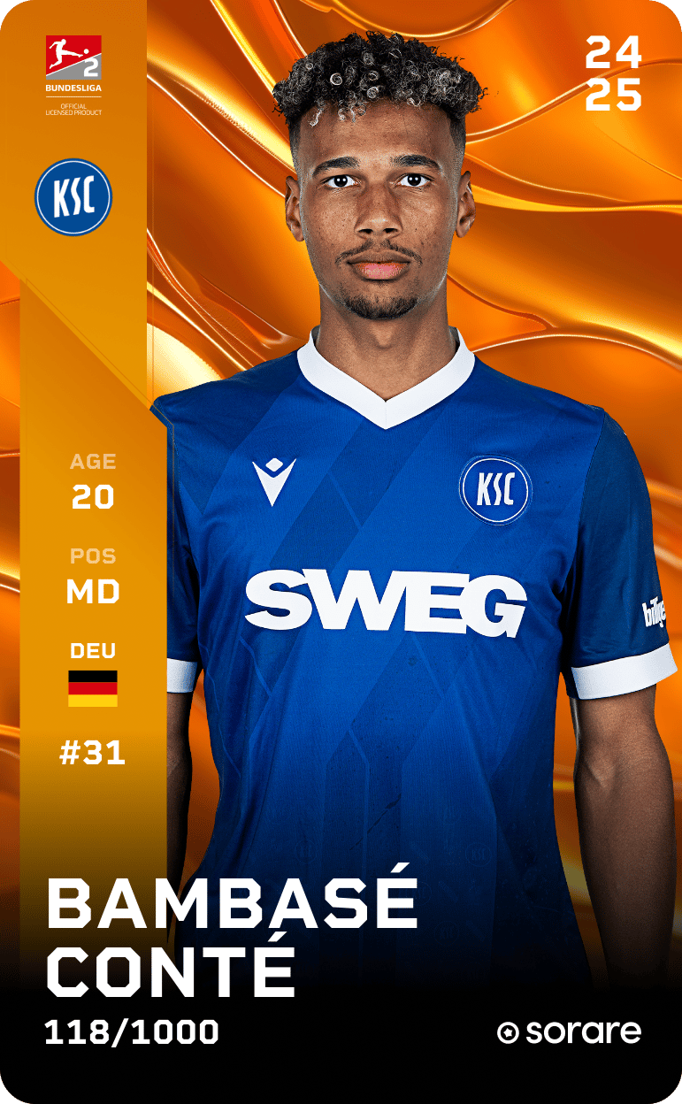 Bambasé Conté 2024-25 • Limited 118/1000