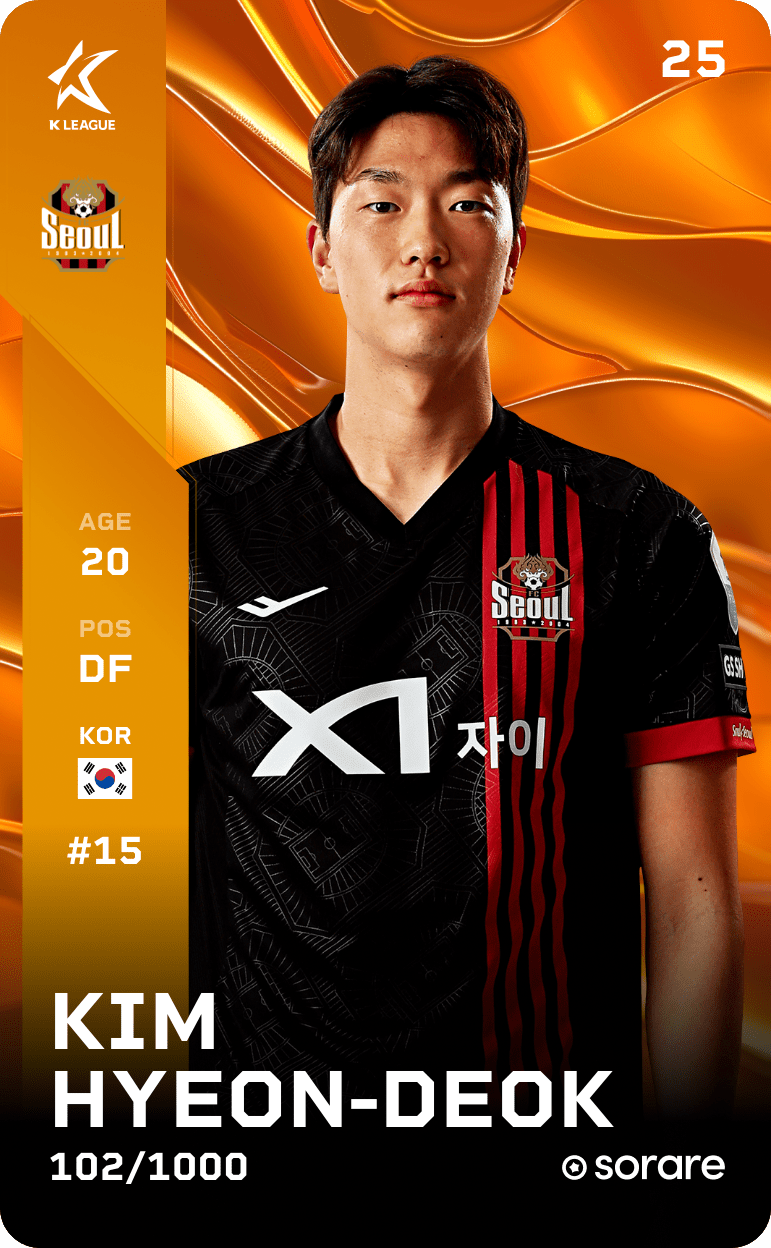 Kim Hyeon-Deok 2025-26 • Limited 102/1000