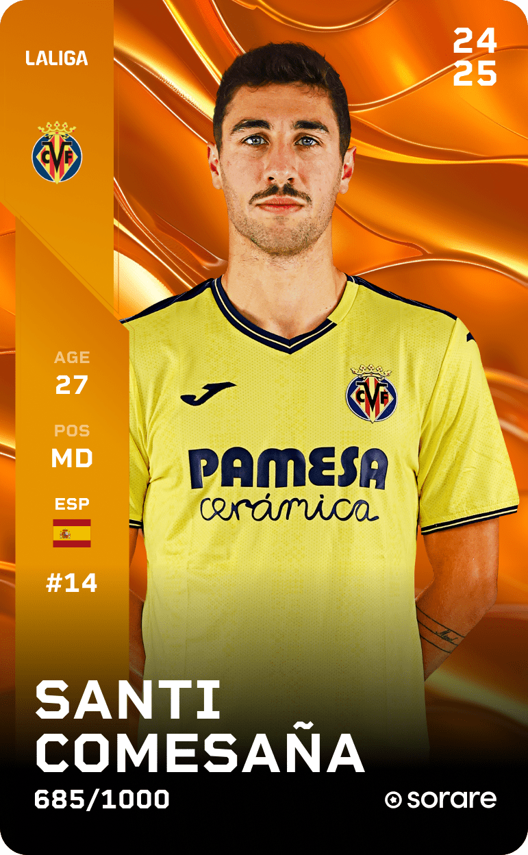 Santi Comesaña 2024-25 • Limited 685/1000