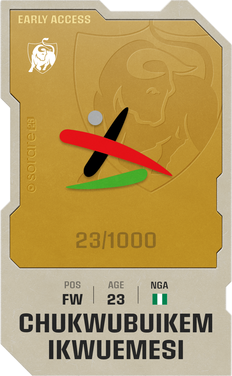 Chukwubuikem Ikwuemesi 2025-26 • Limited 23/1000