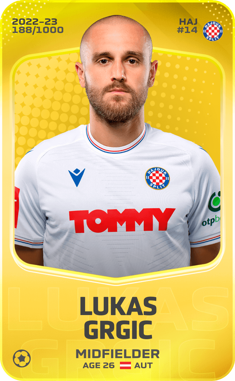 Lukas Grgic 2022-23 • Limited 188/1000