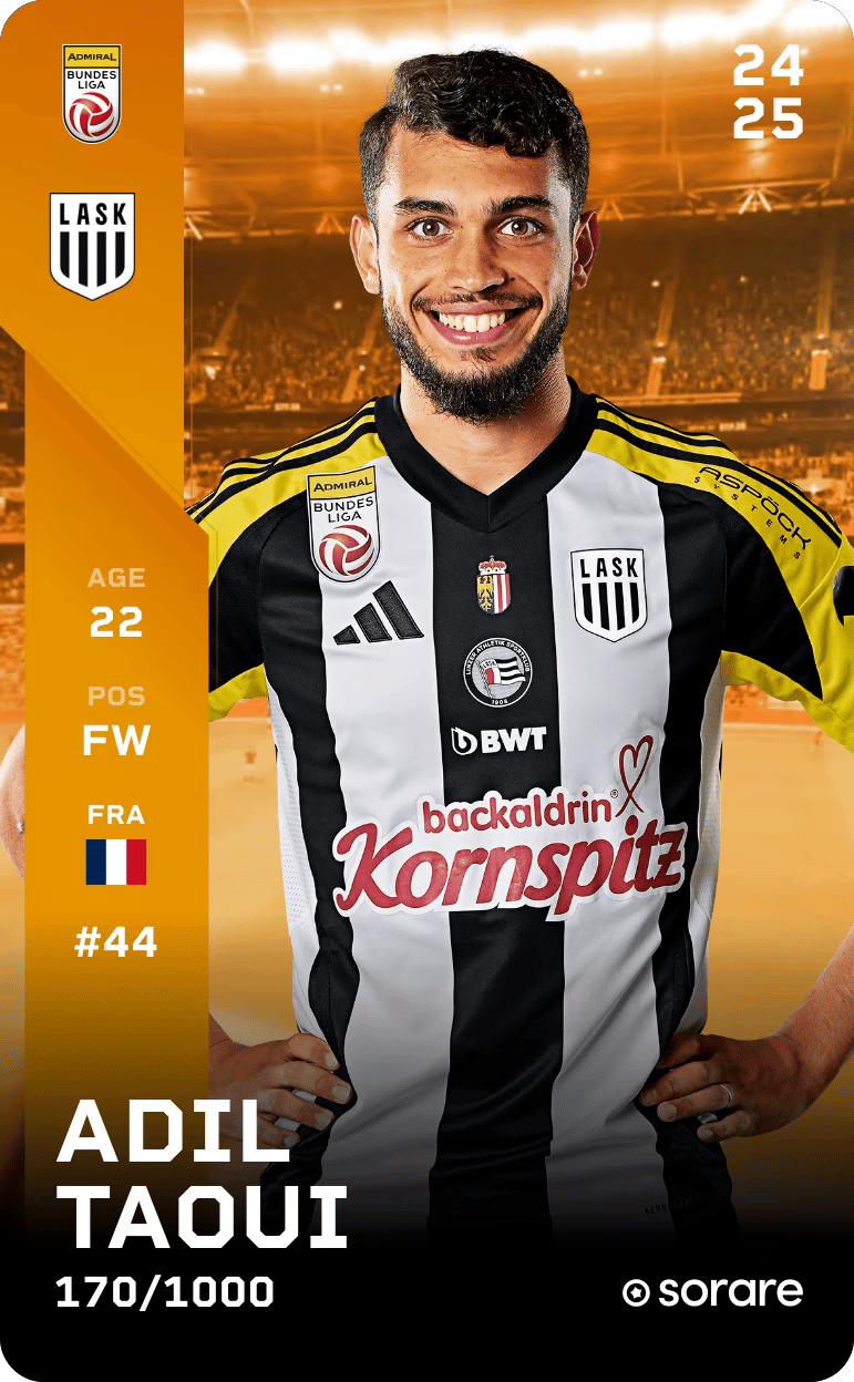 Adil Taoui 2024-25 • Limited 170/1000