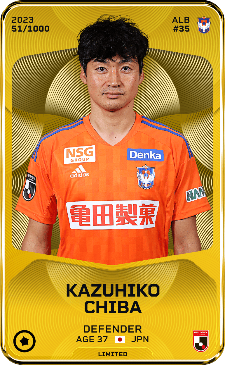Kazuhiko Chiba 2023-24 • Limited 51/1000