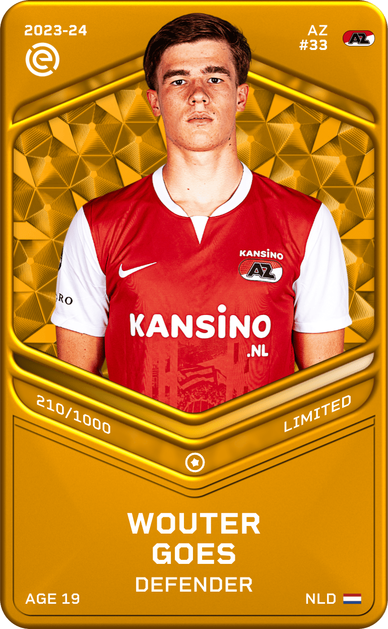 Wouter Goes 2023-24 • Limited 210/1000