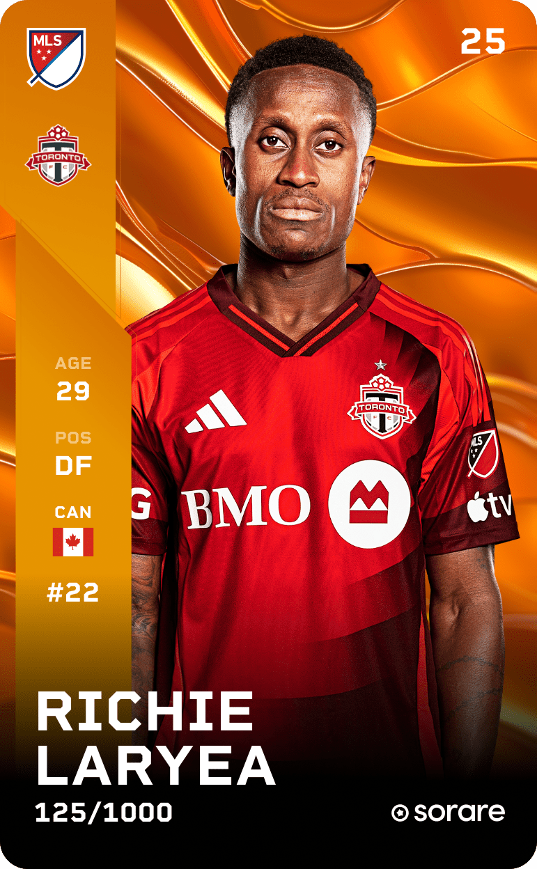 Richie Laryea 2025-26 • Limited 125/1000