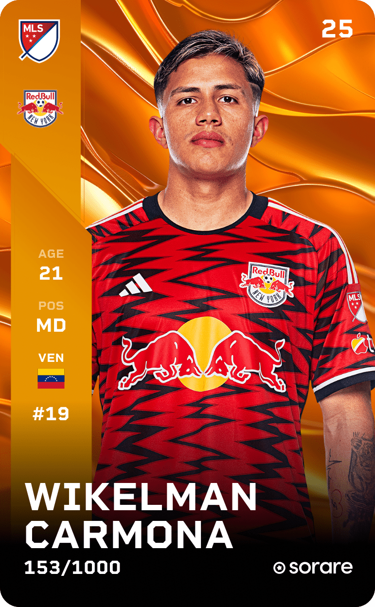Wikelman Carmona 2025-26 • Limited 153/1000