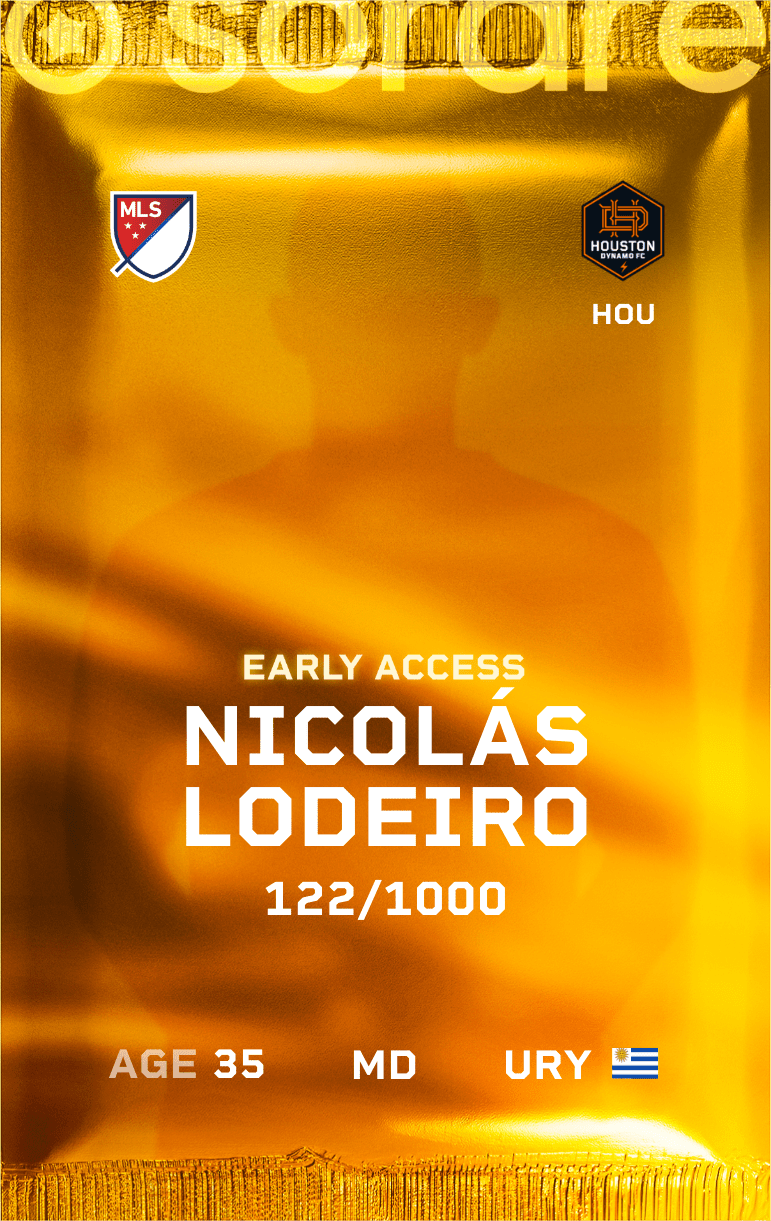 Nicolás Lodeiro 2025-26 • Limited 122/1000