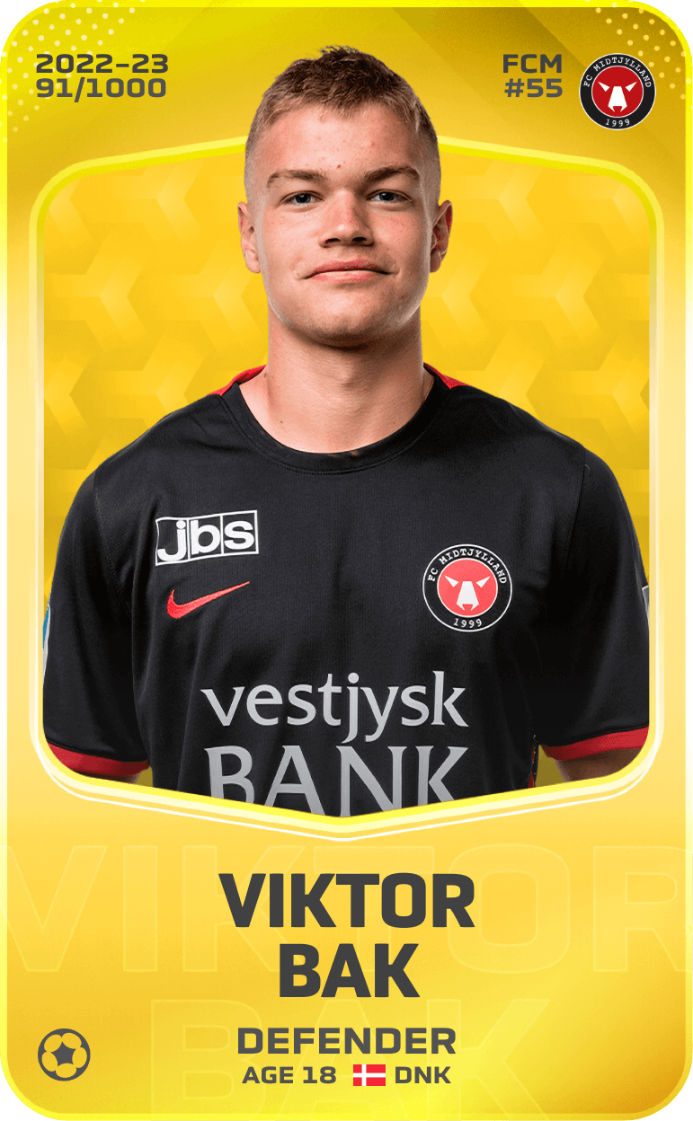 Viktor Bak 2022-23 • Limited 91/1000