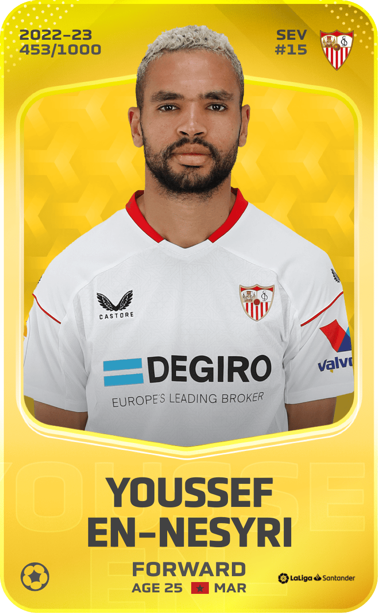 Youssef En-Nesyri 2022-23 • Limited 453/1000