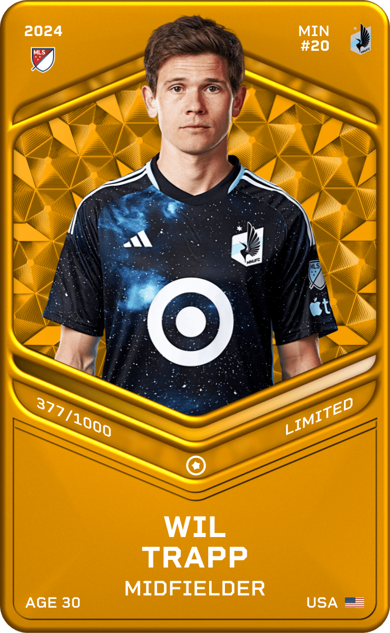 Wil Trapp 2024-25 • Limited 377/1000