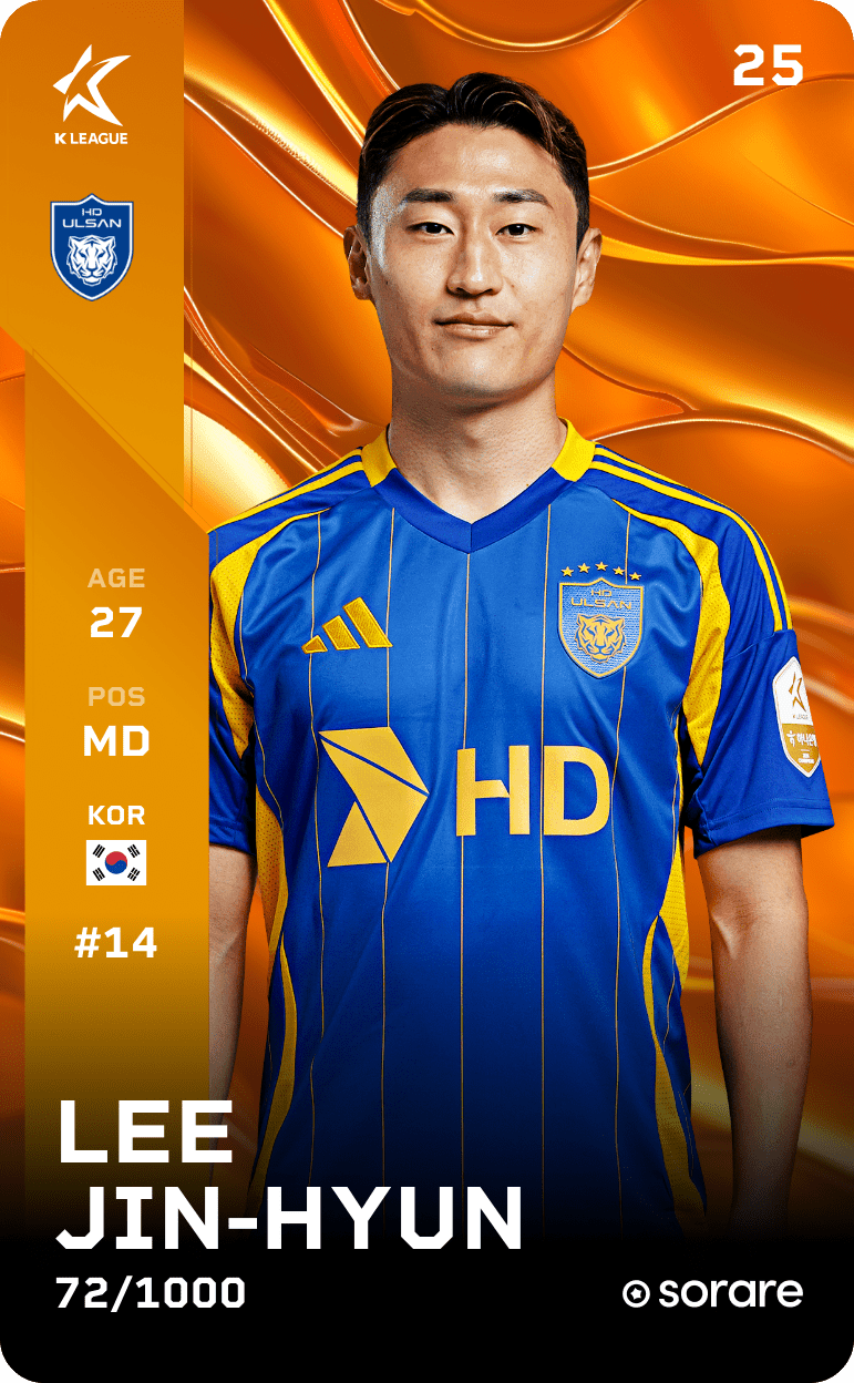 Lee Jin-Hyun 2025-26 • Limited 72/1000