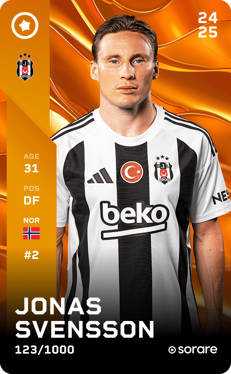 Jonas Svensson 2024-25 • Limited 123/1000