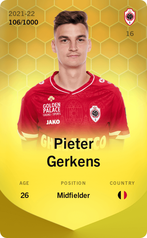 Pieter Gerkens 2021-22 • Limited 106/1000