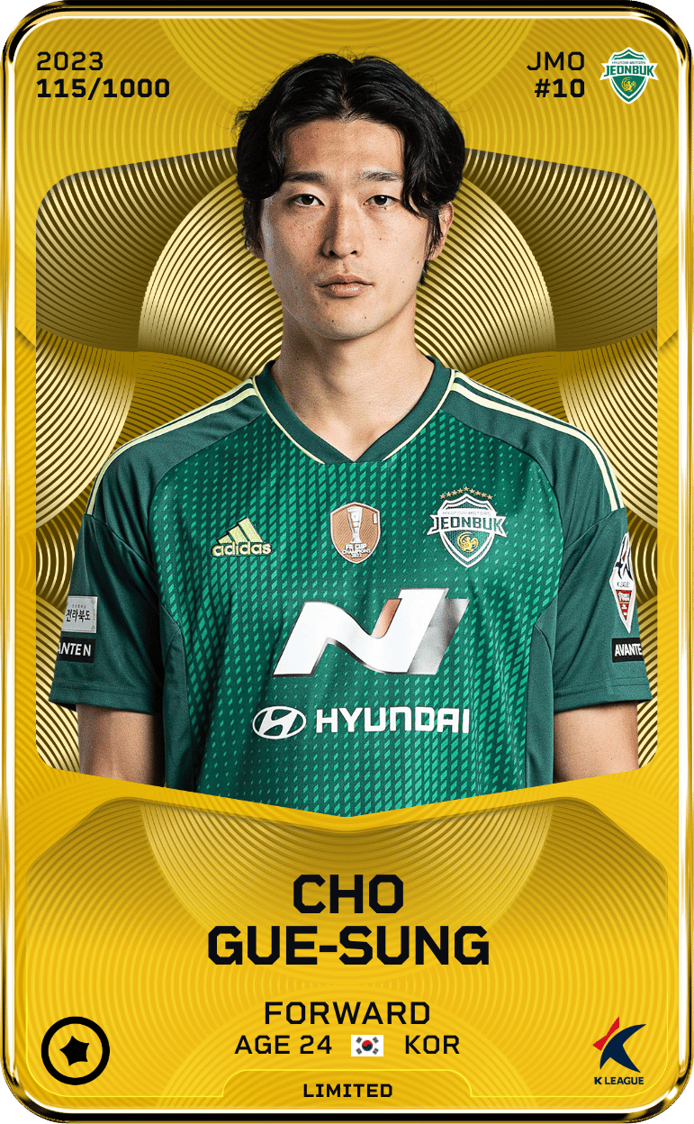 Cho Gue-Sung 2023-24 • Limited 115/1000