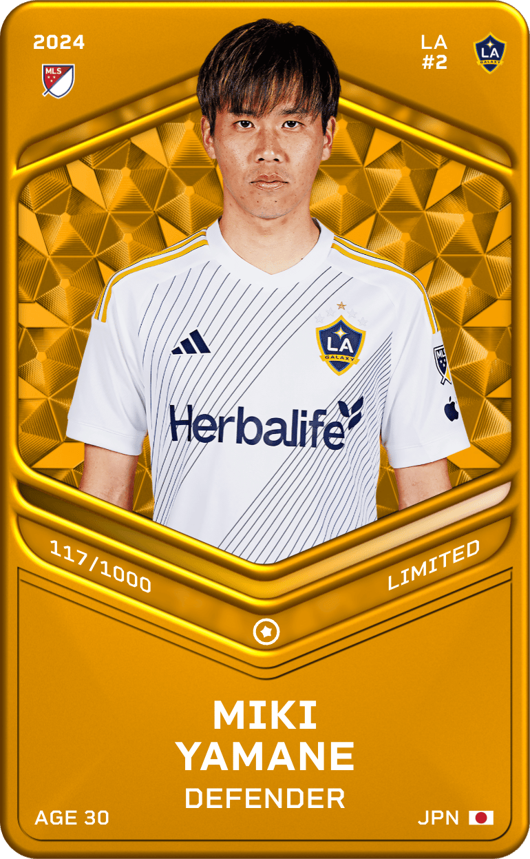 Miki Yamane 2024-25 • Limited 117/1000