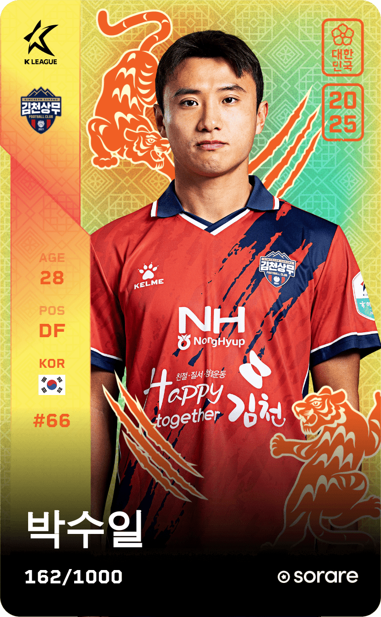 Park Soo-Il 2025-26 • Limited 162/1000