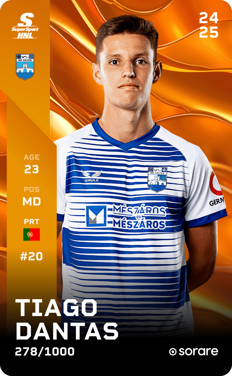 Tiago Dantas 2024-25 • Limited 278/1000