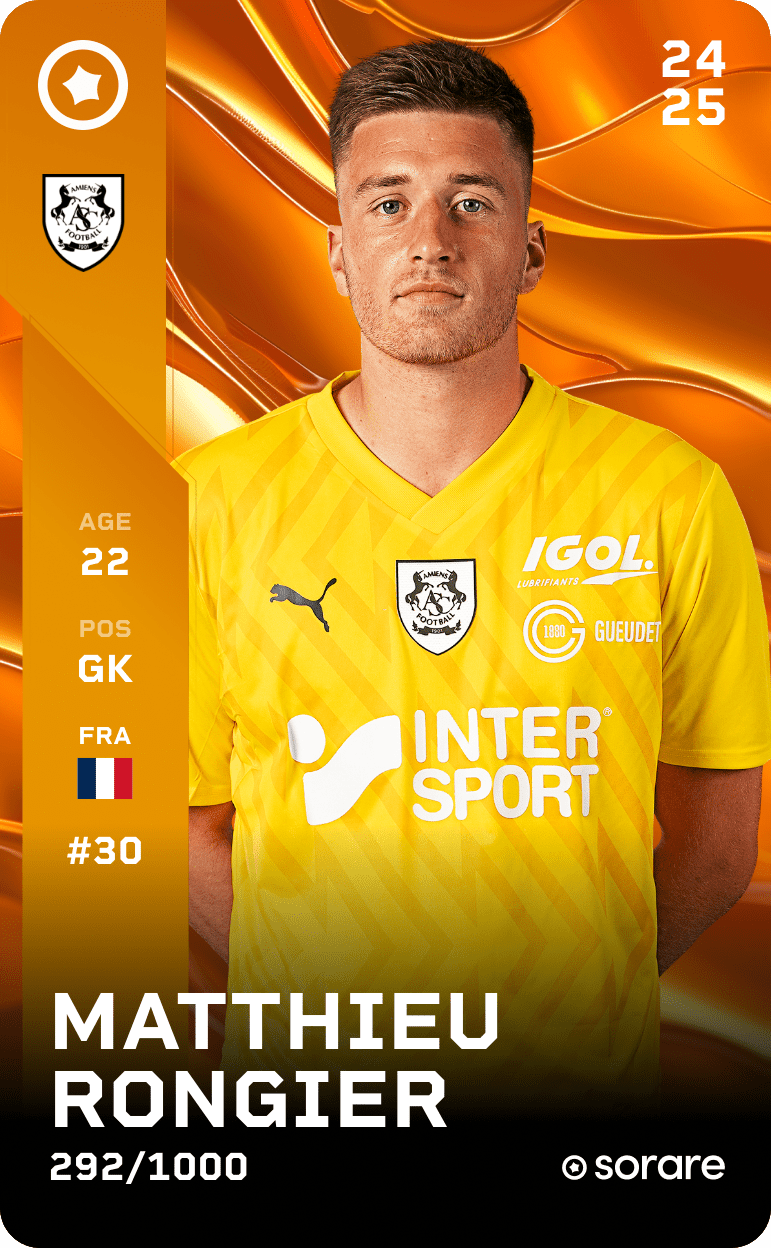 Matthieu Rongier 2024-25 • Limited 292/1000