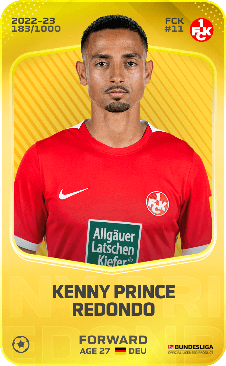 Kenny Prince Redondo 2022-23 • Limited 183/1000