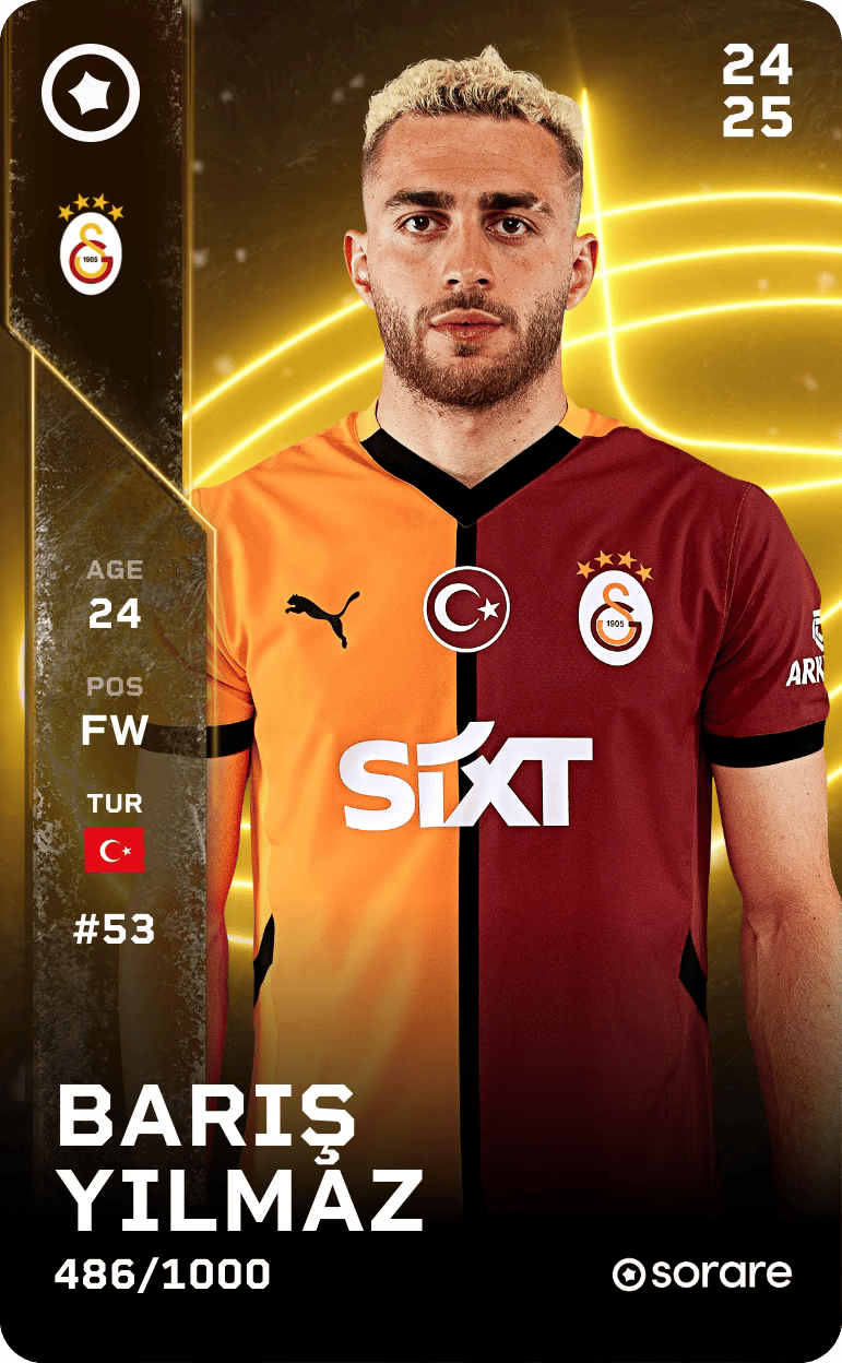 Barış Yılmaz 2024-25 • Limited 486/1000