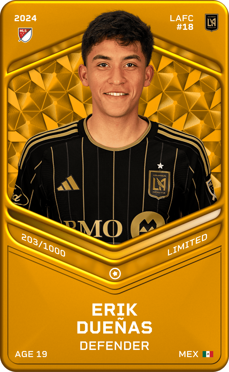 Erik Duenas 2024-25 • Limited 203/1000