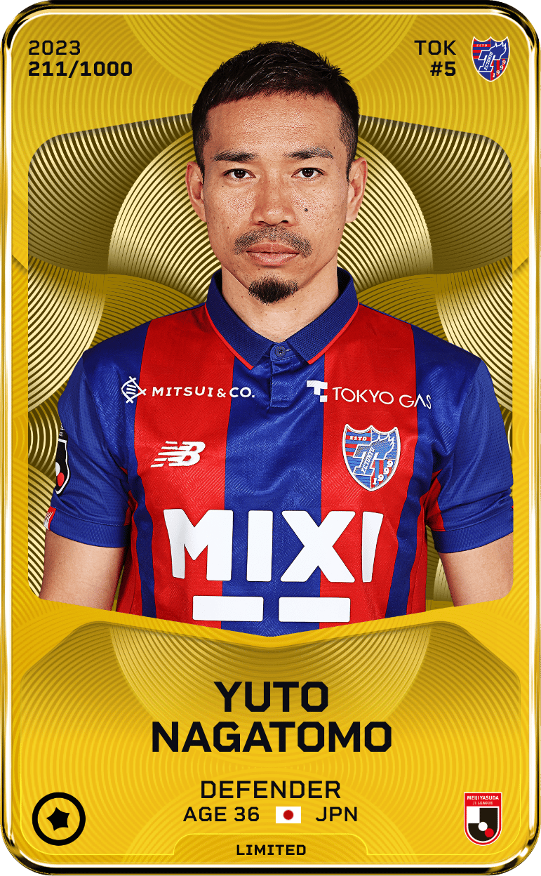 Yuto Nagatomo 2023-24 • Limited 211/1000