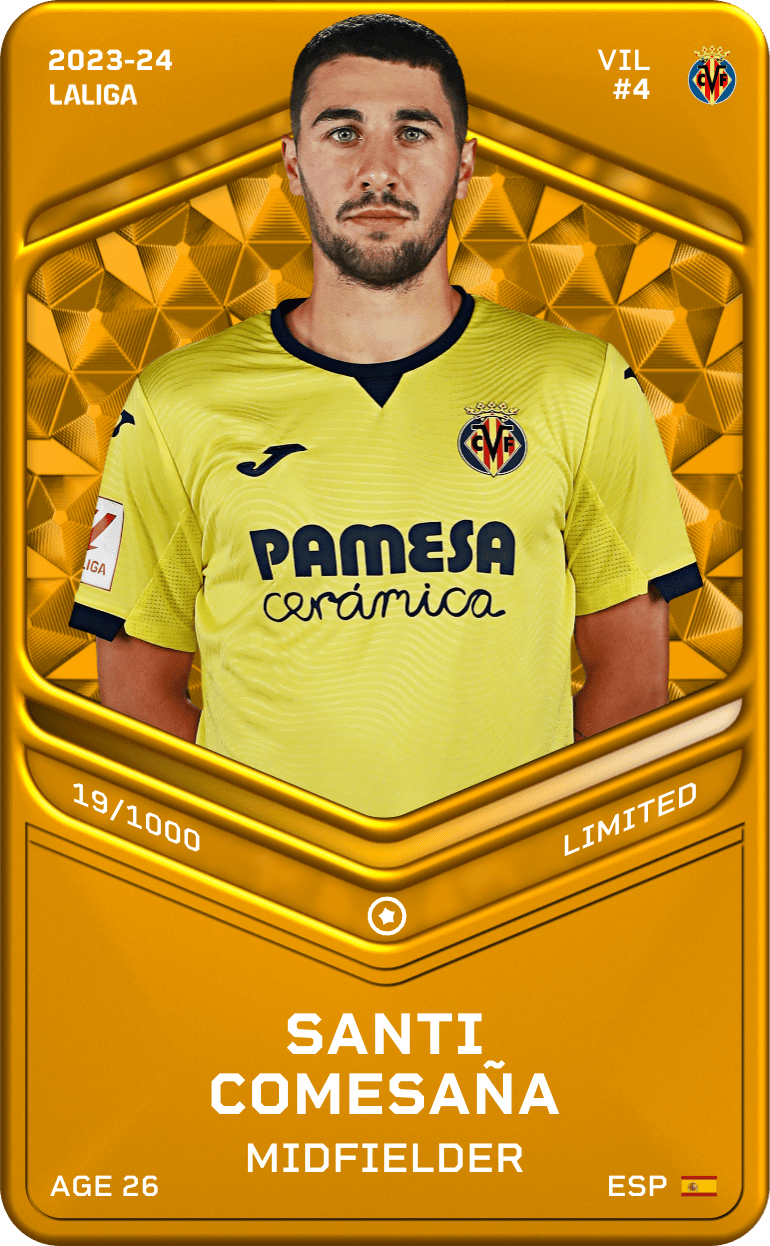 Santi Comesaña 2023-24 • Limited 19/1000