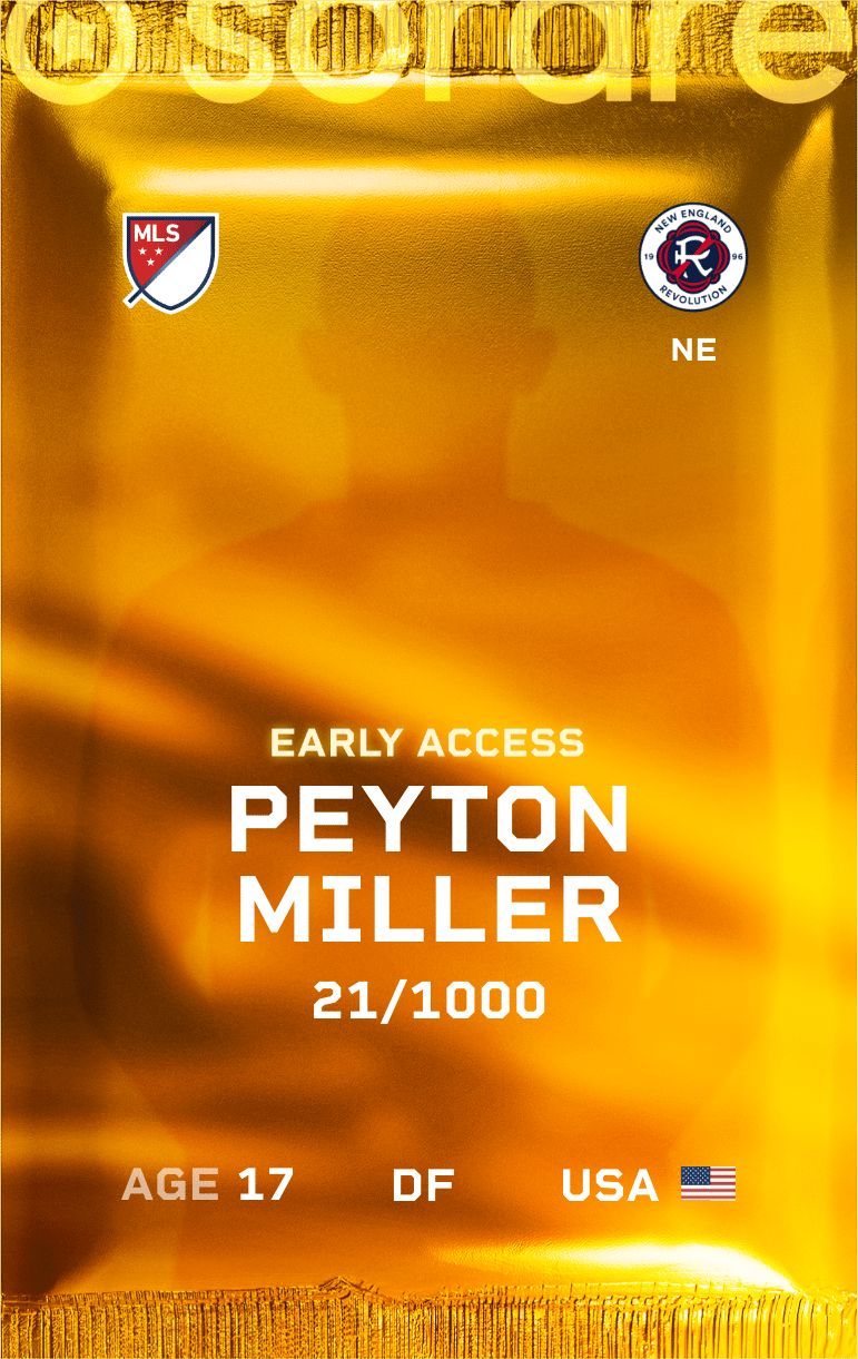 Peyton Miller 2025-26 • Limited 21/1000