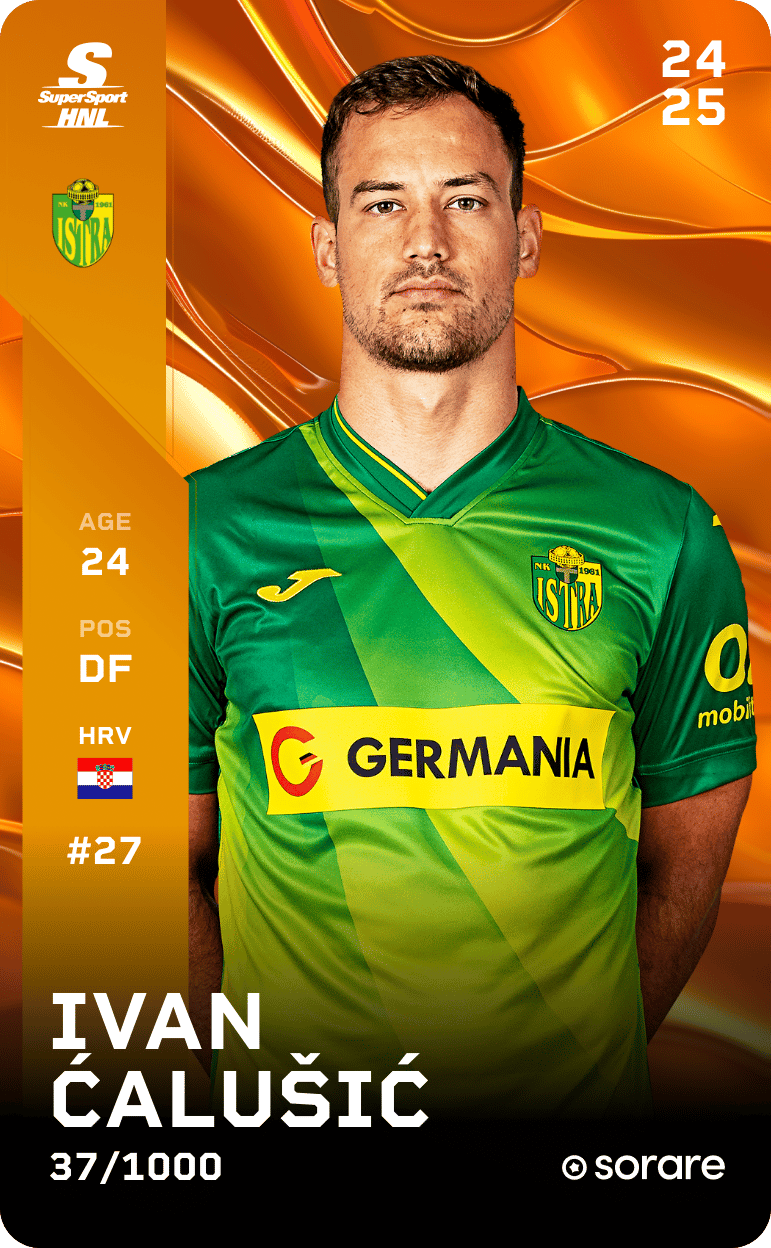 Ivan Ćalušić 2024-25 • Limited 37/1000