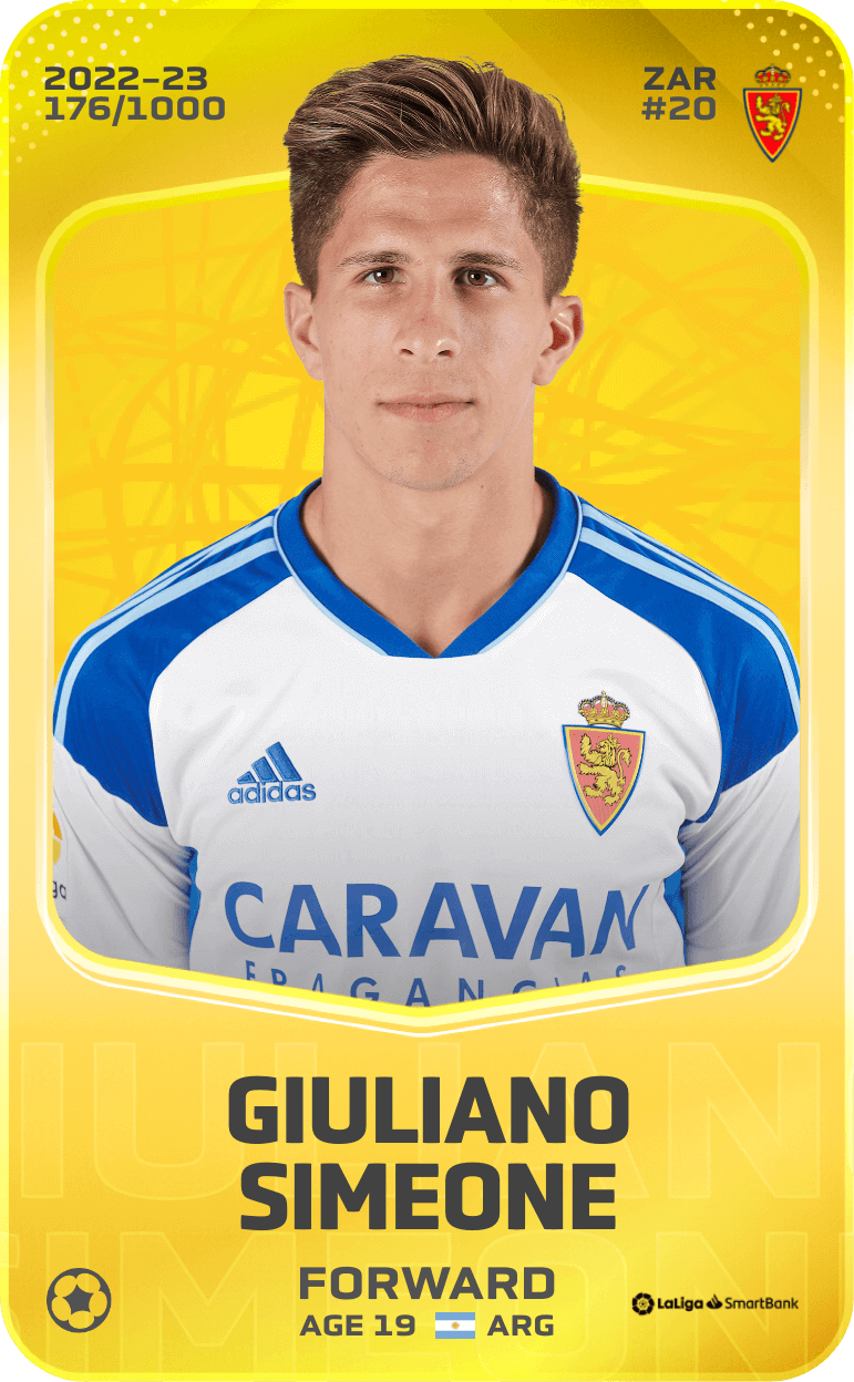 Giuliano Simeone 2022-23 • Limited 176/1000