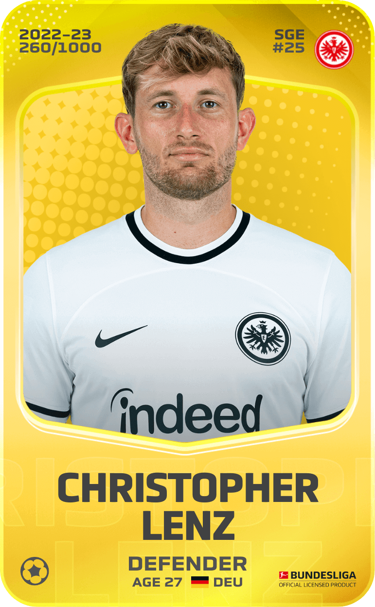 Christopher Lenz 2022-23 • Limited 260/1000