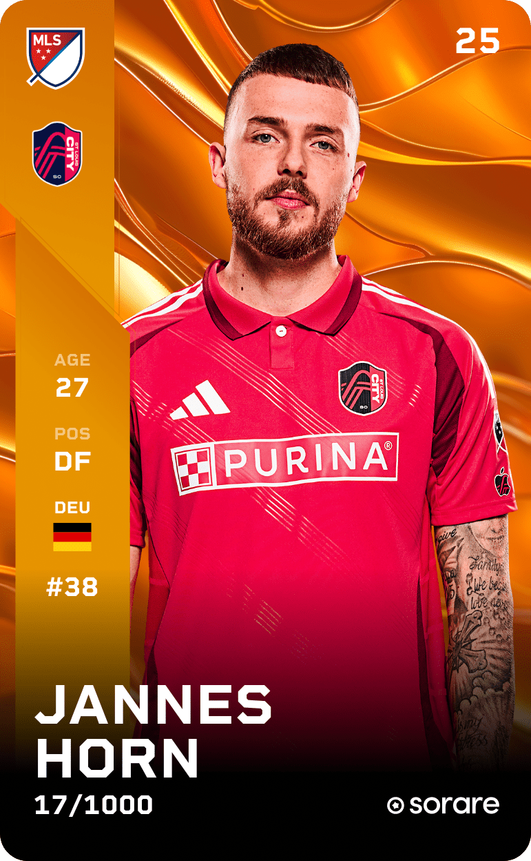 Jannes Horn 2025-26 • Limited 17/1000