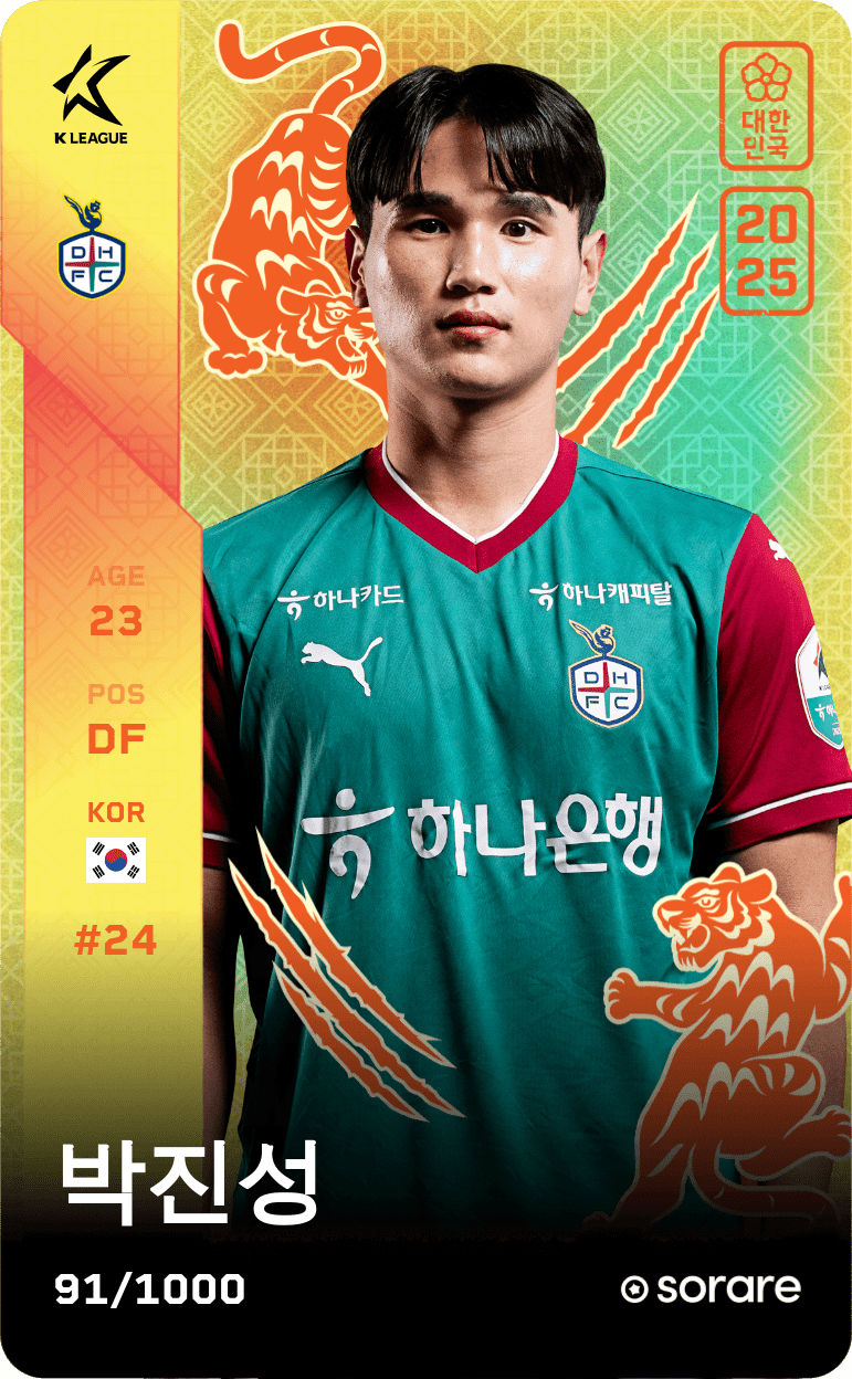 Park Jin-Seong 2025-26 • Limited 91/1000