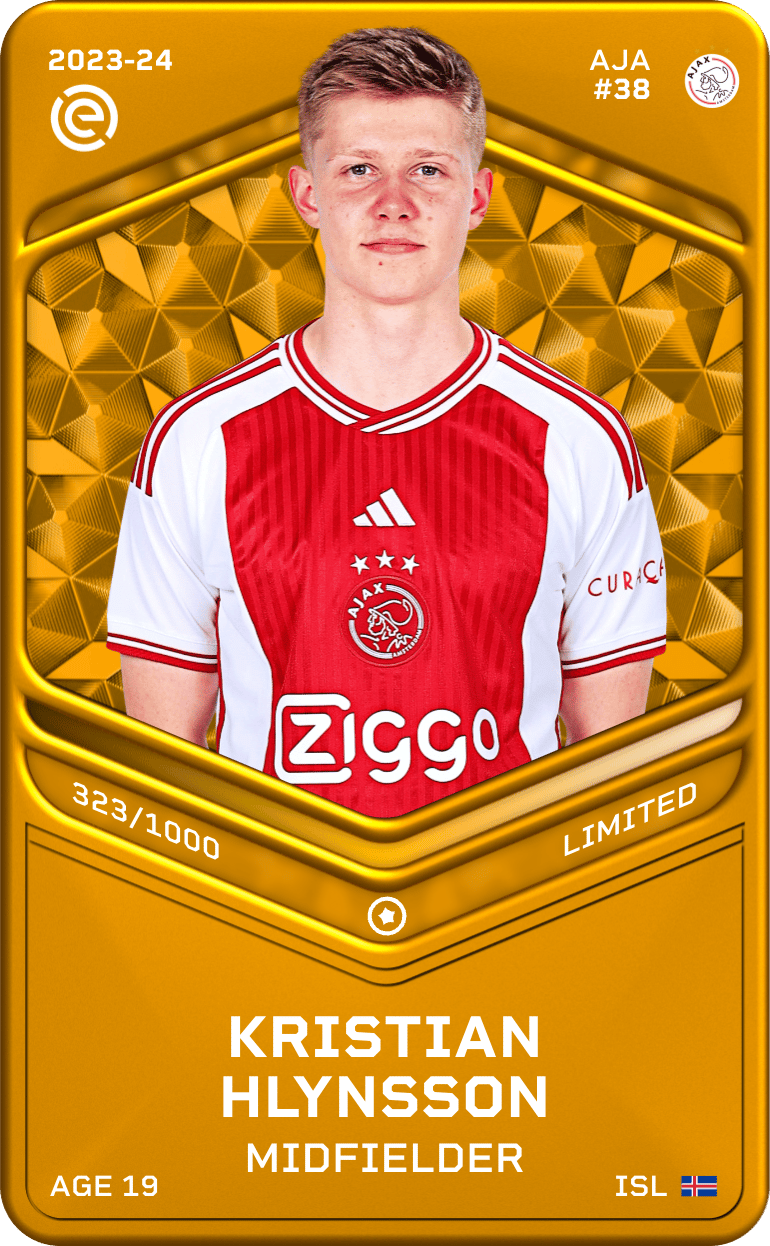 Kristian Hlynsson 2023-24 • Limited 323/1000