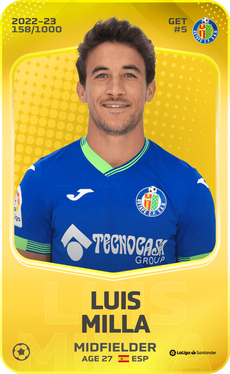 Luis Milla 2022-23 • Limited 158/1000