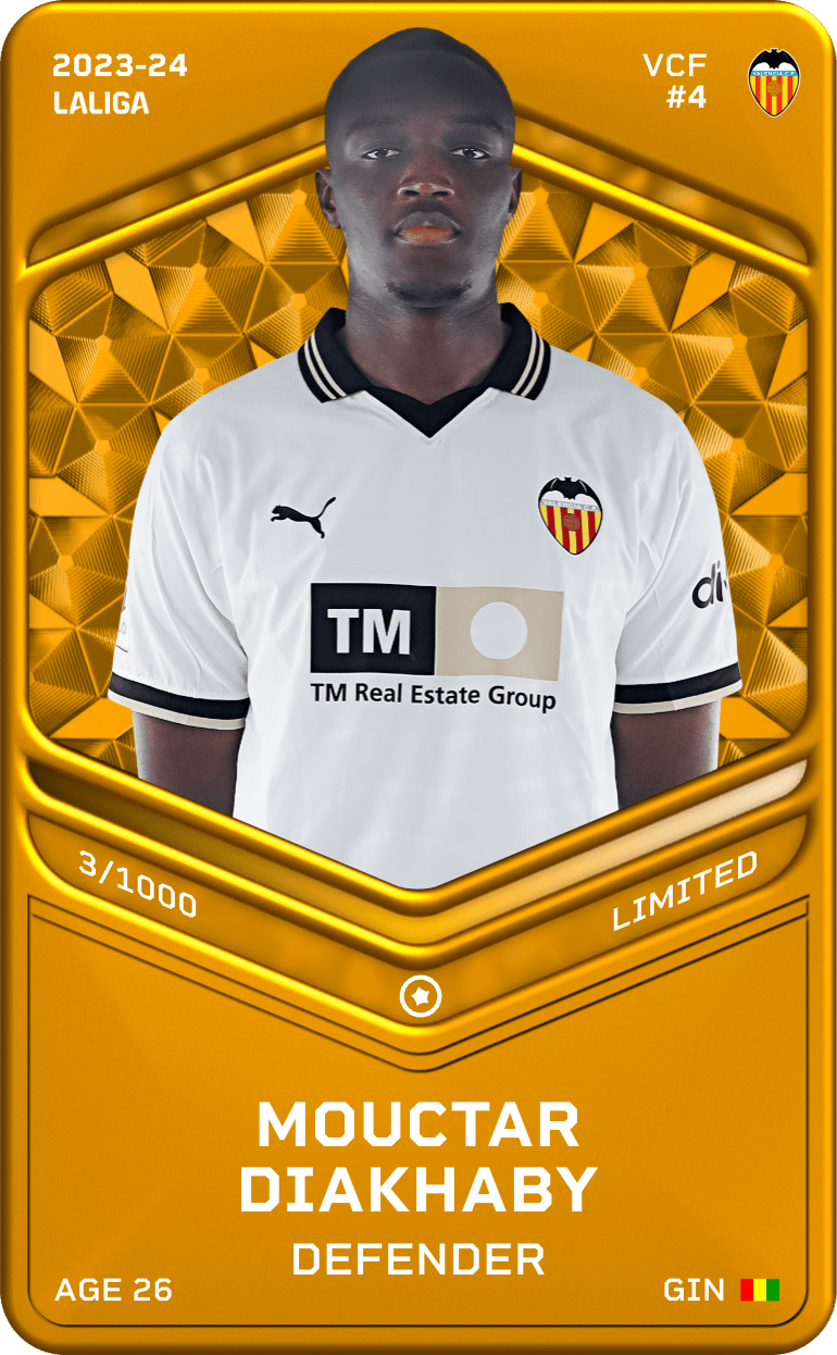 Mouctar Diakhaby 2023-24 • Limited 3/1000