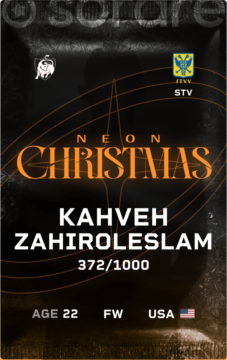 Kahveh Zahiroleslam 2024-25 • Limited 372/1000