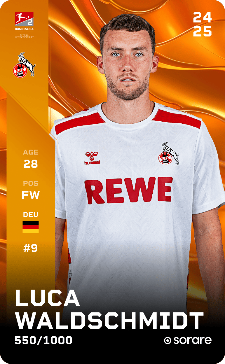Luca Waldschmidt 2024-25 • Limited 550/1000
