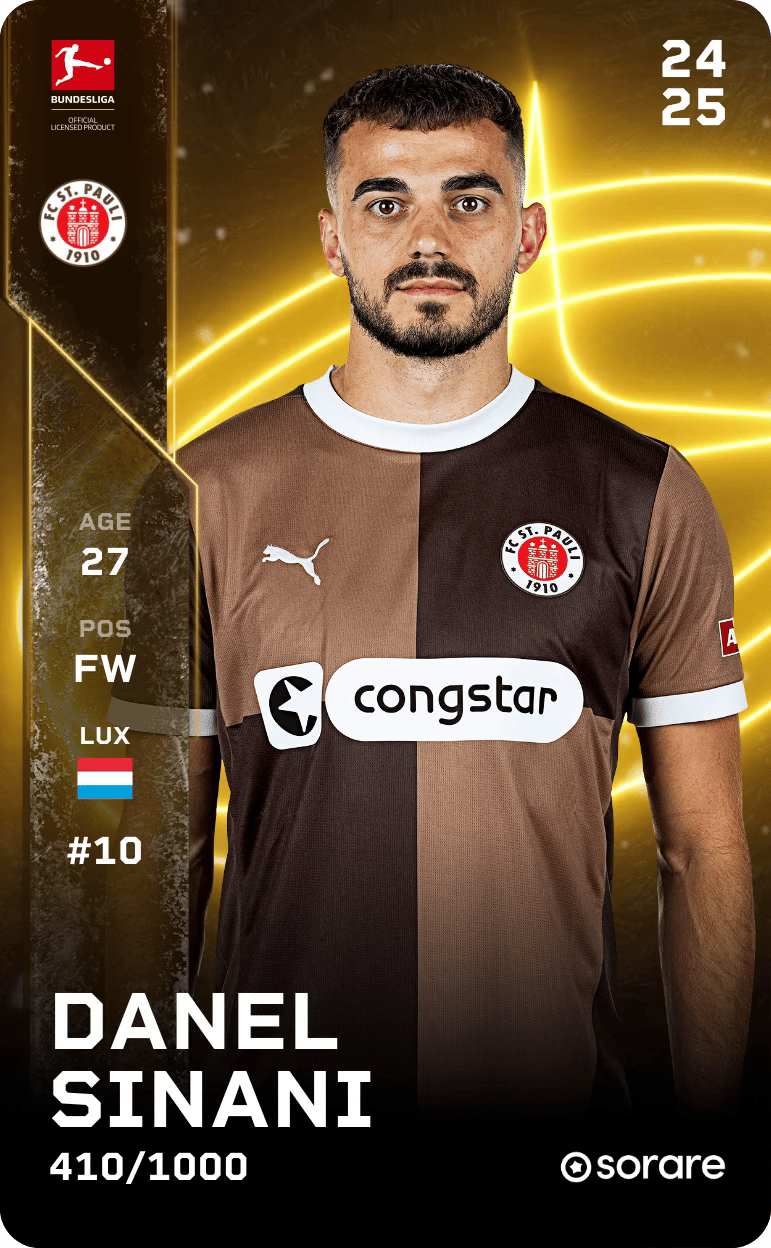 Danel Sinani 2024-25 • Limited 410/1000