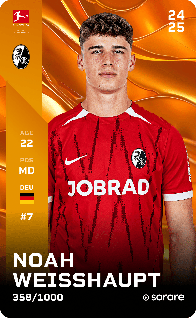 Noah Weißhaupt 2024-25 • Limited 358/1000