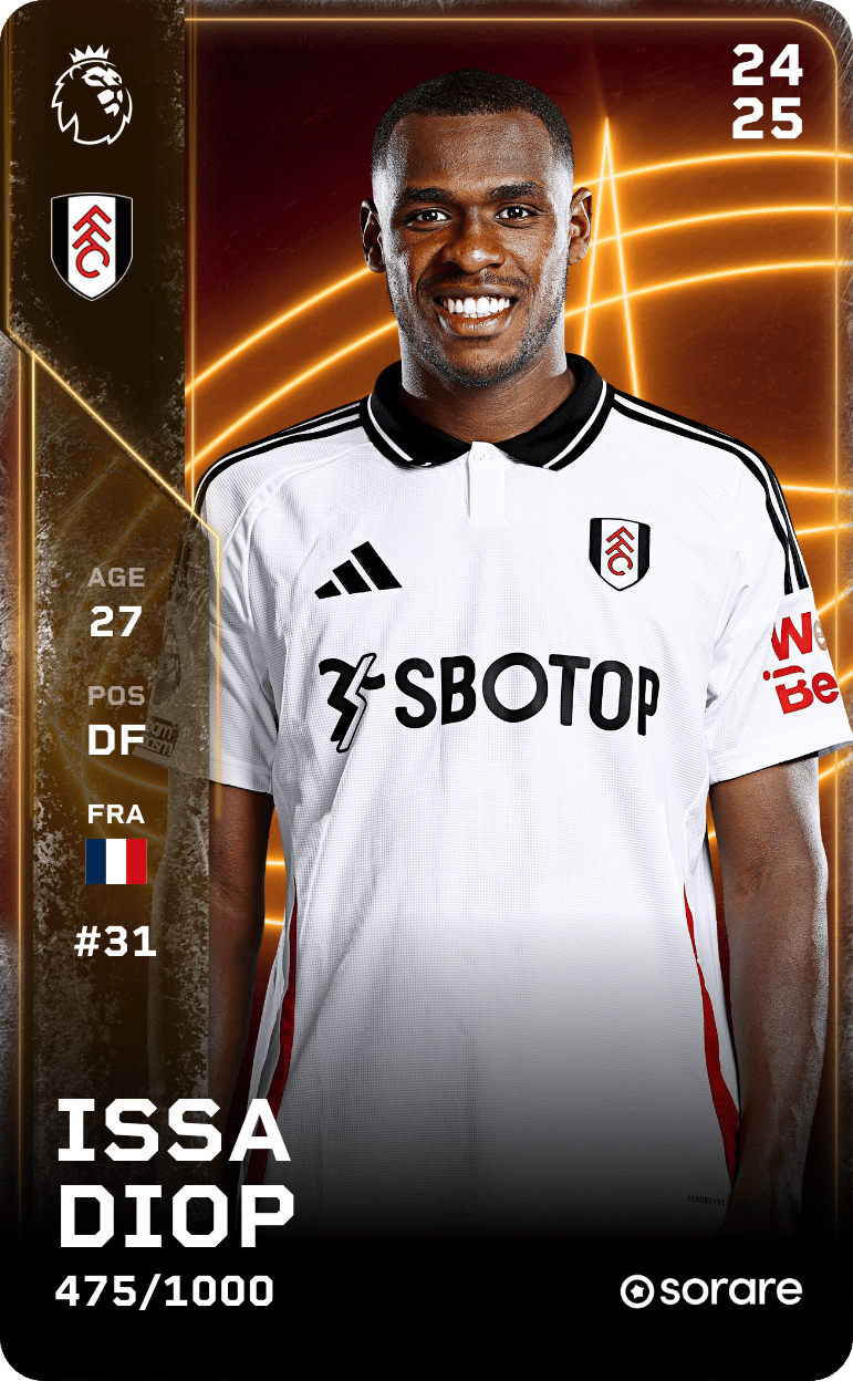 Issa Diop 2024-25 • Limited 475/1000