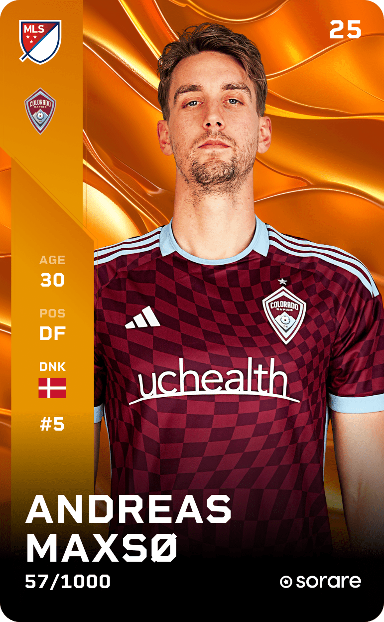 Andreas Maxsø 2025-26 • Limited 57/1000