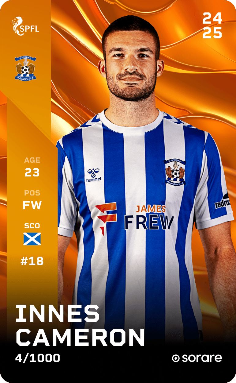 Innes Cameron 2024-25 • Limited 4/1000