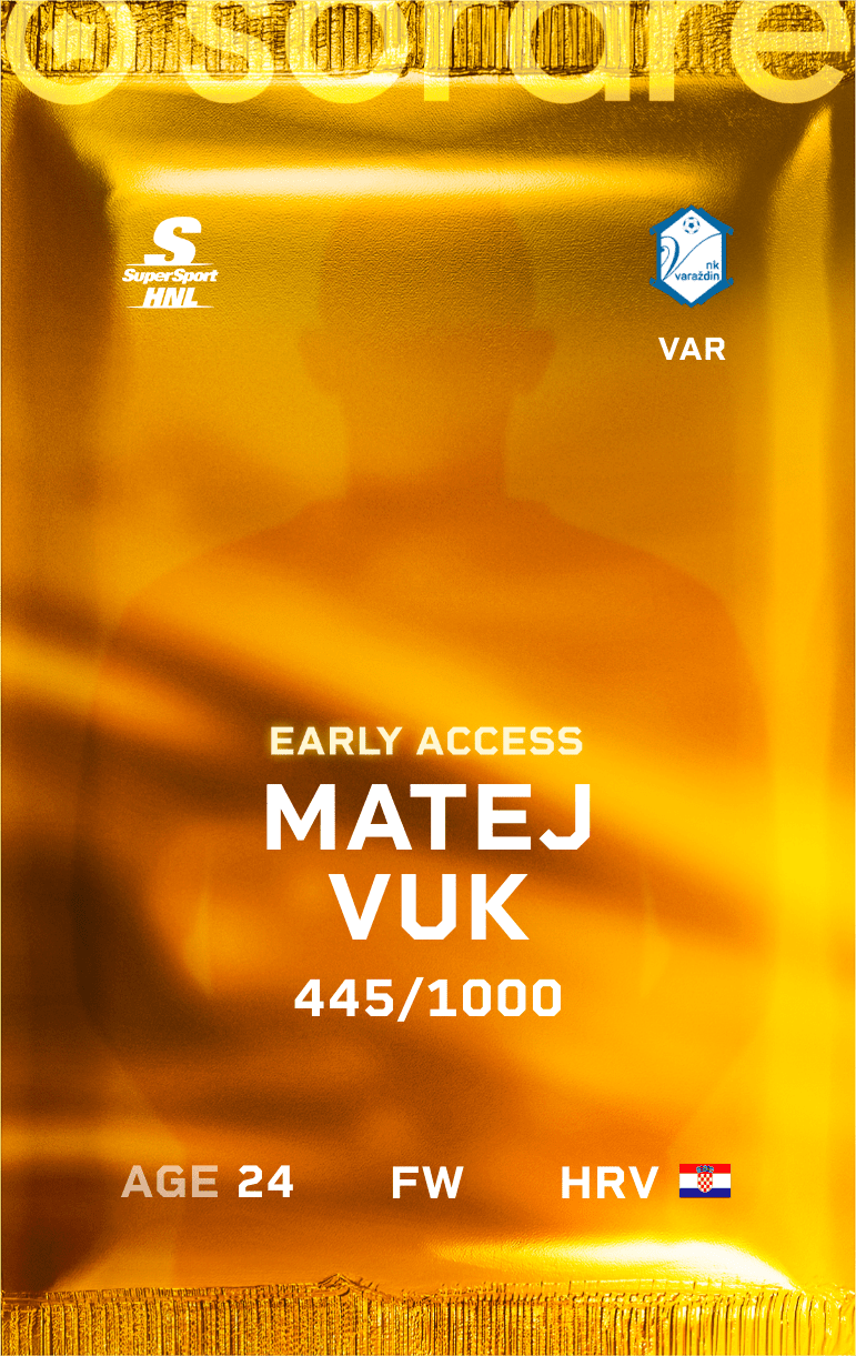 Matej Vuk 2024-25 • Limited 445/1000