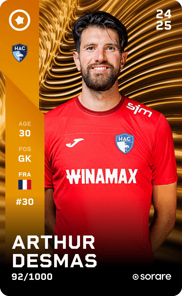 Arthur Desmas 2024-25 • Limited 92/1000