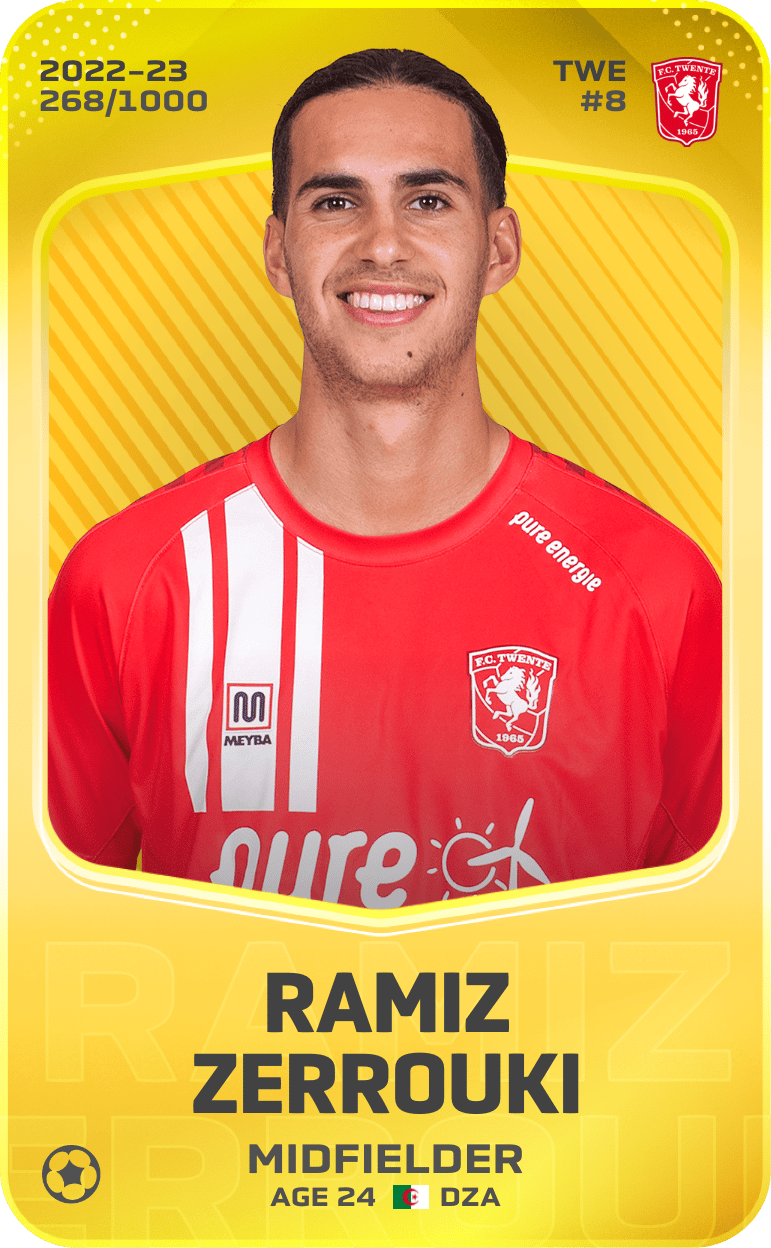 Ramiz Zerrouki 2022-23 • Limited 268/1000